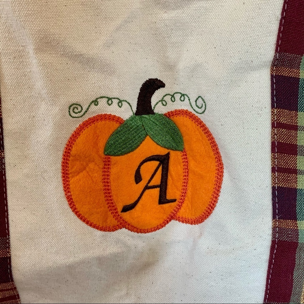 “A” Monogram Canvas Bag - Picture 2 of 4